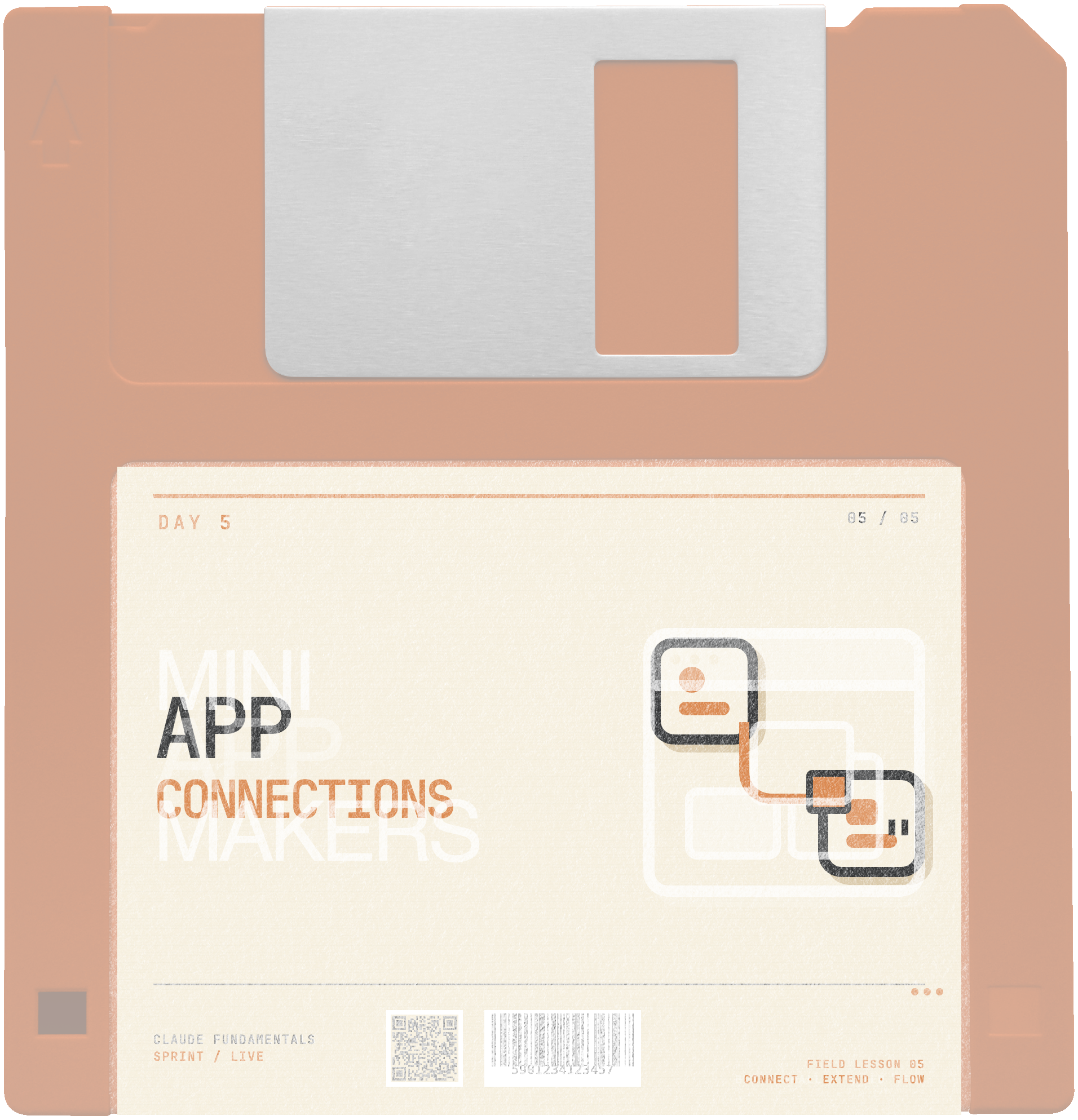 App Connections floppy disk for Day 5
